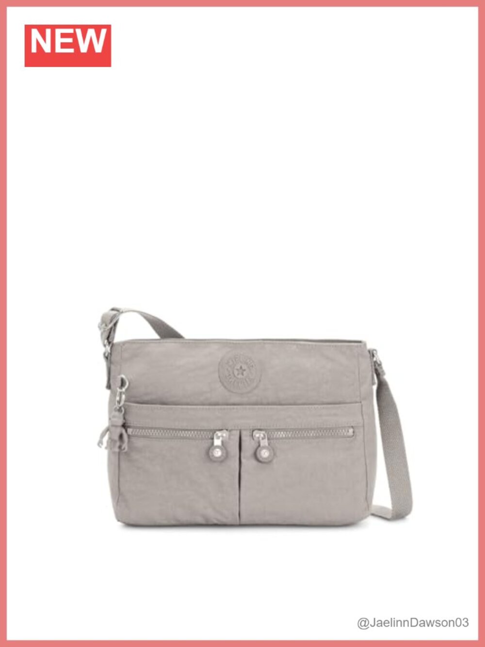 Kipling Women's New Angie Crossbody Bag Nylon Travel Handbag